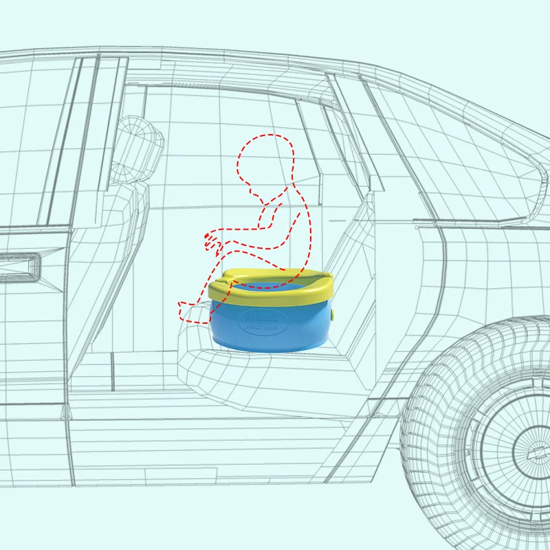 Portable Potty for Kids Travel - Travel Accessories Baby recension och pris