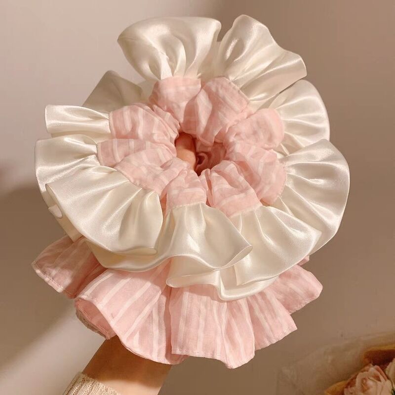 French Gentle Pink Striped Sat - Travel Accessories Pink recension och pris