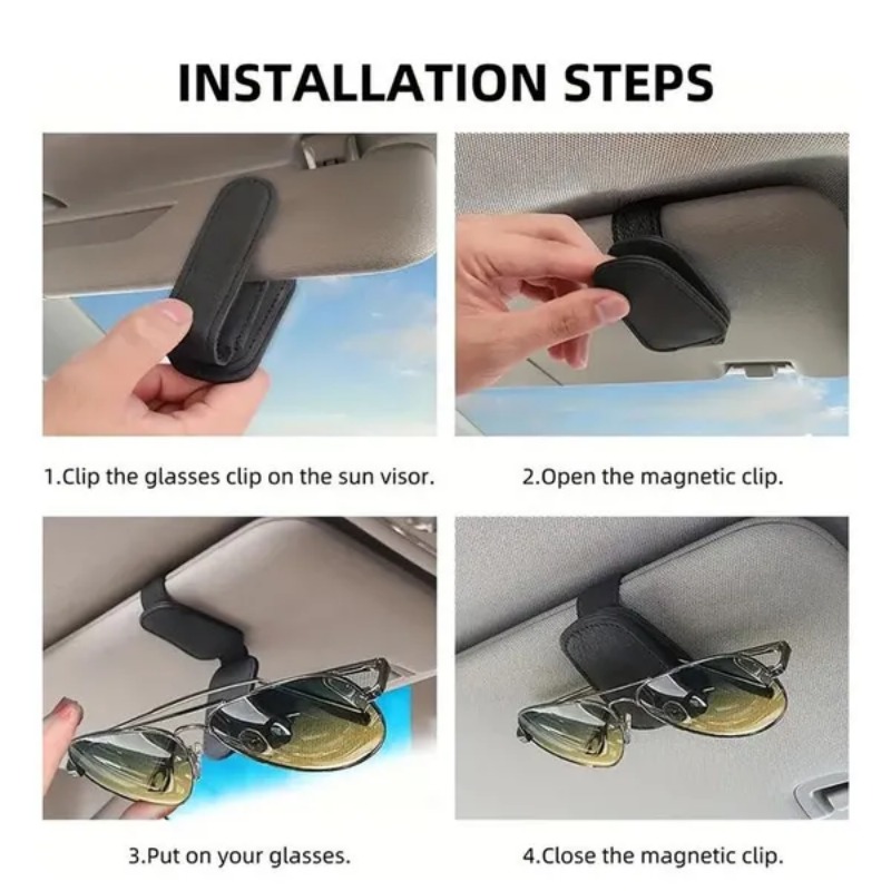 Car Sun Visor Glasses Case Hol - Travel Accessories In Car recension och pris