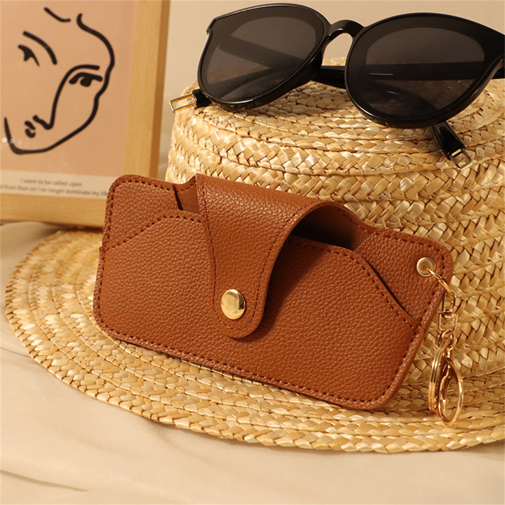 Sunglasses Storage Pu Leather  - Travel Reading Accessories recension och pris