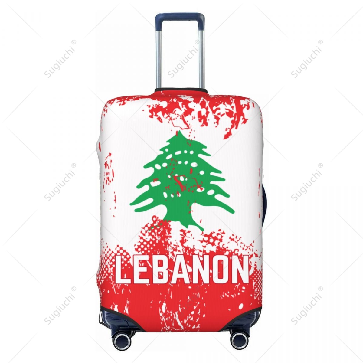 Lebanon Flag Luggage Cover Sui - Travel Accessories Lebanon recension och pris