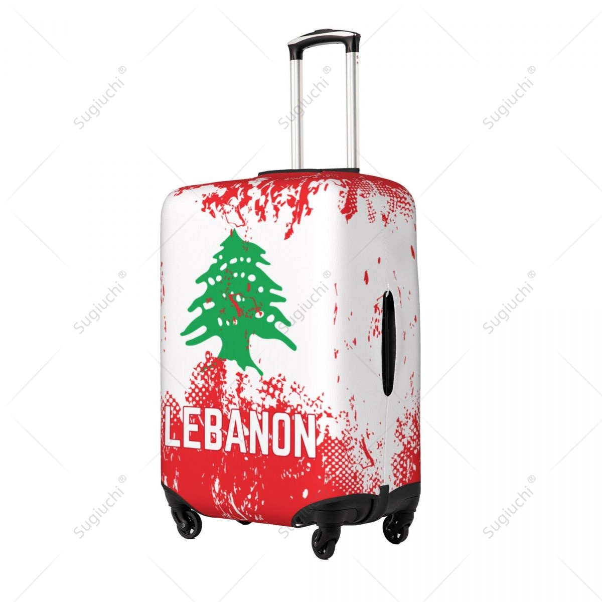 Lebanon Flag Luggage Cover Sui - Travel Accessories Lebanon recension och pris