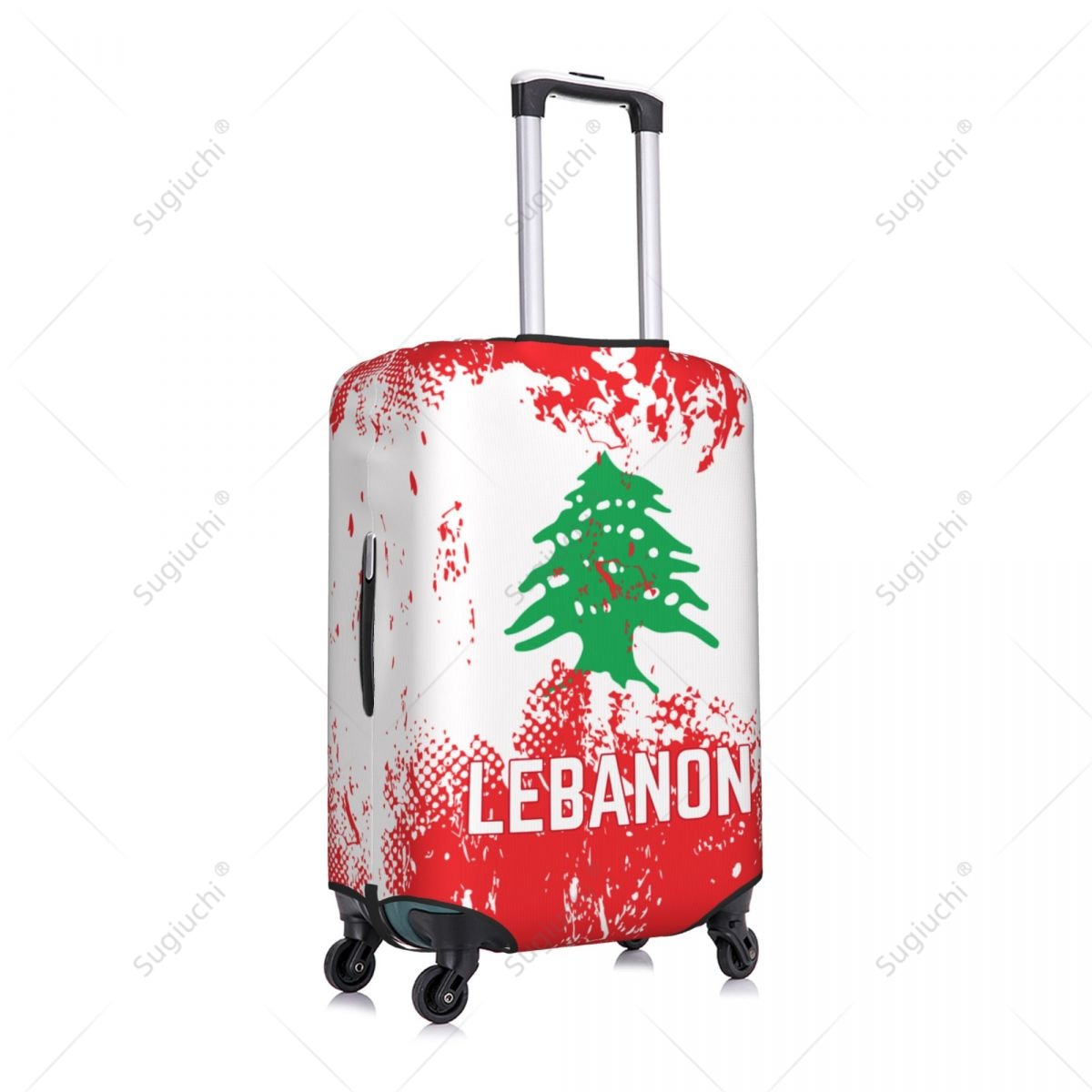 Lebanon Flag Luggage Cover Sui - Travel Accessories Lebanon recension och pris