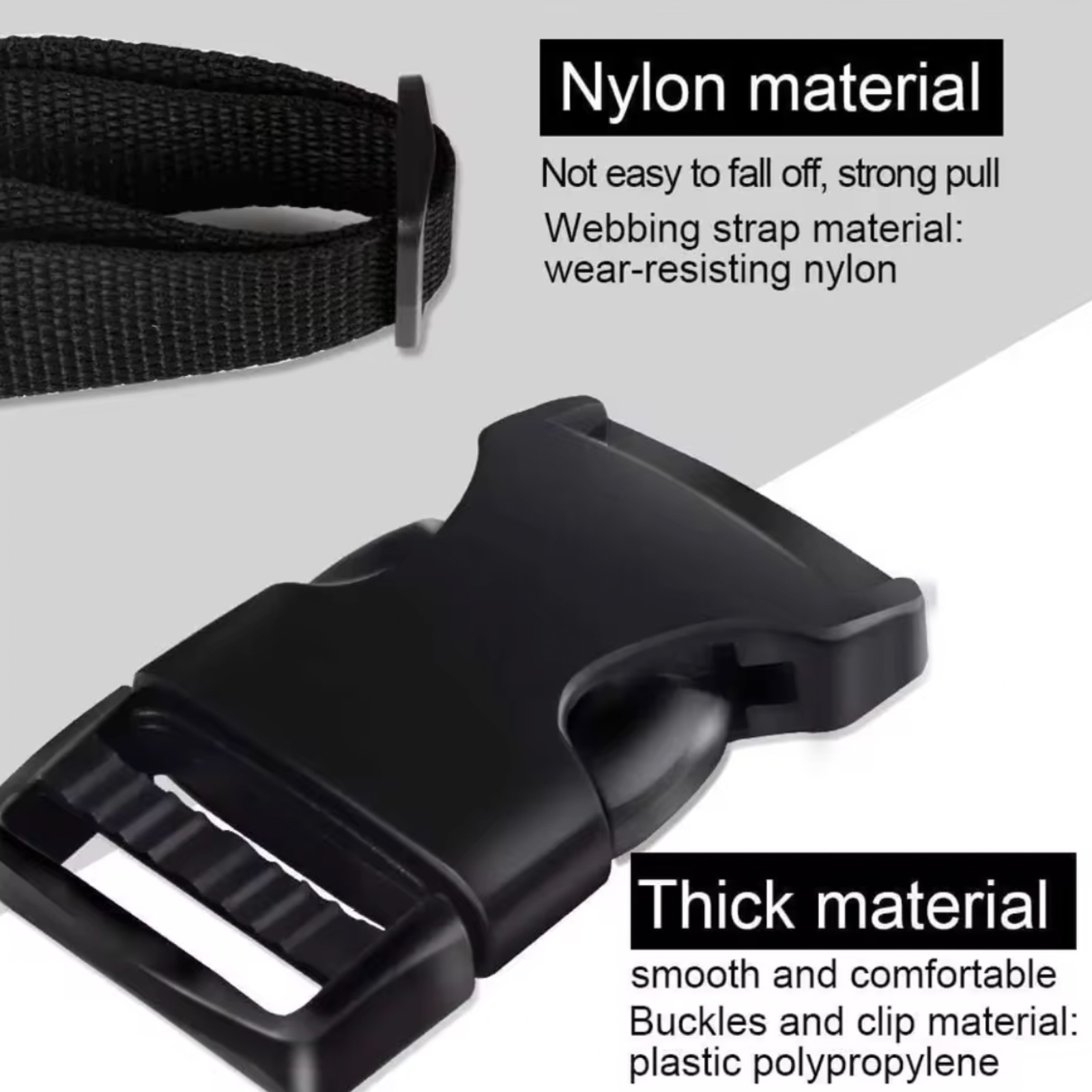 4M Nylon Webbing Strap with 10 - Travel Accessories Luggage Straps recension och pris