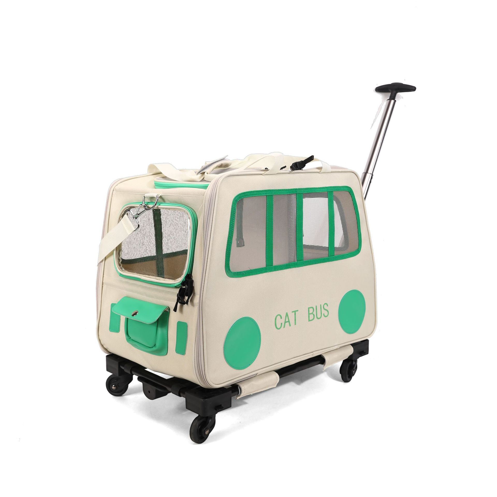 Multifunctional Pet Travel Tro - Travel Accessories Pink recension och pris