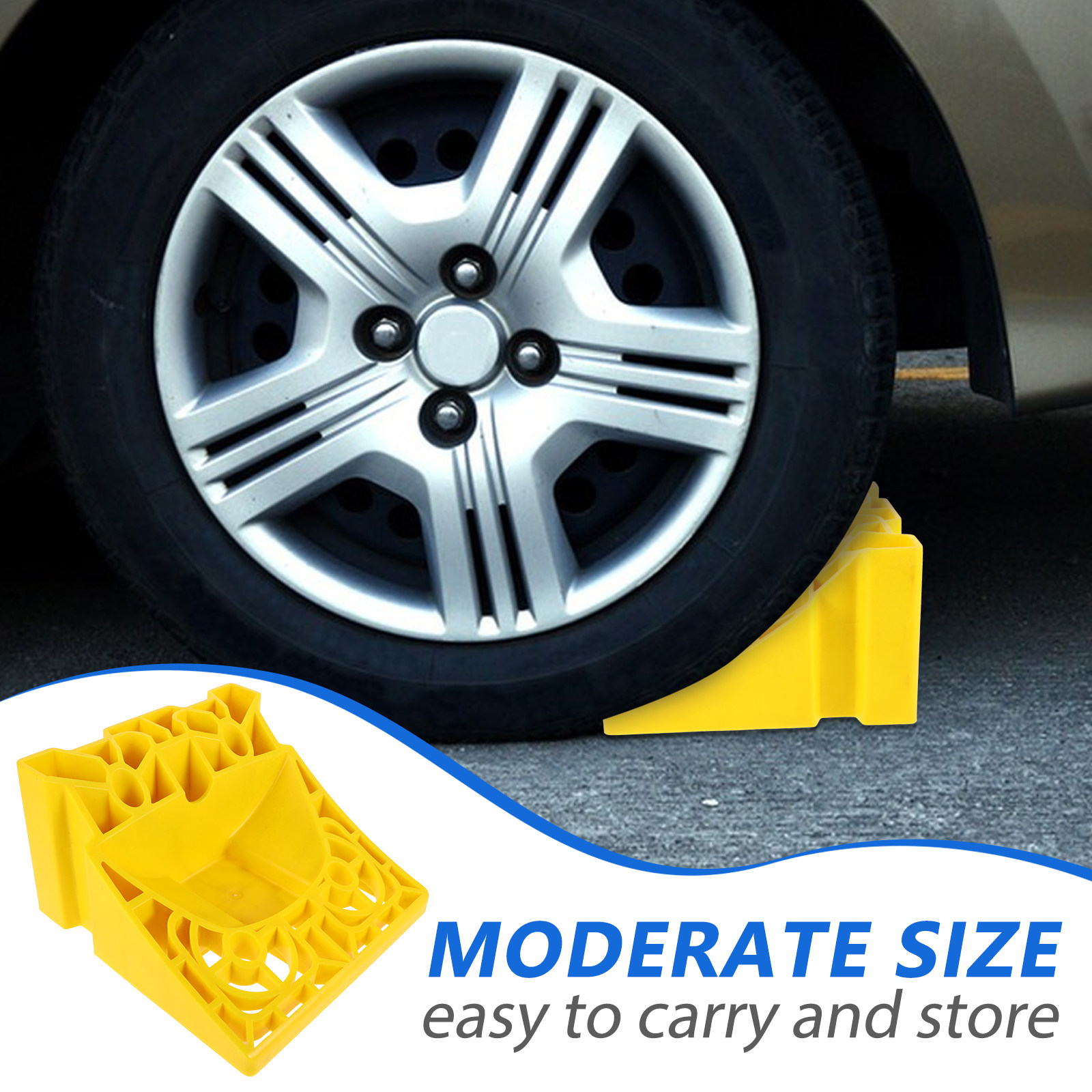 Wheel Chock Car Wheel Chock He - Travel Accessories In Car recension och pris