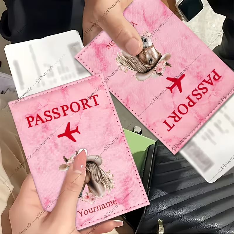 Personalized Custom Elegant Pa - Travel Accessories Pink recension och pris
