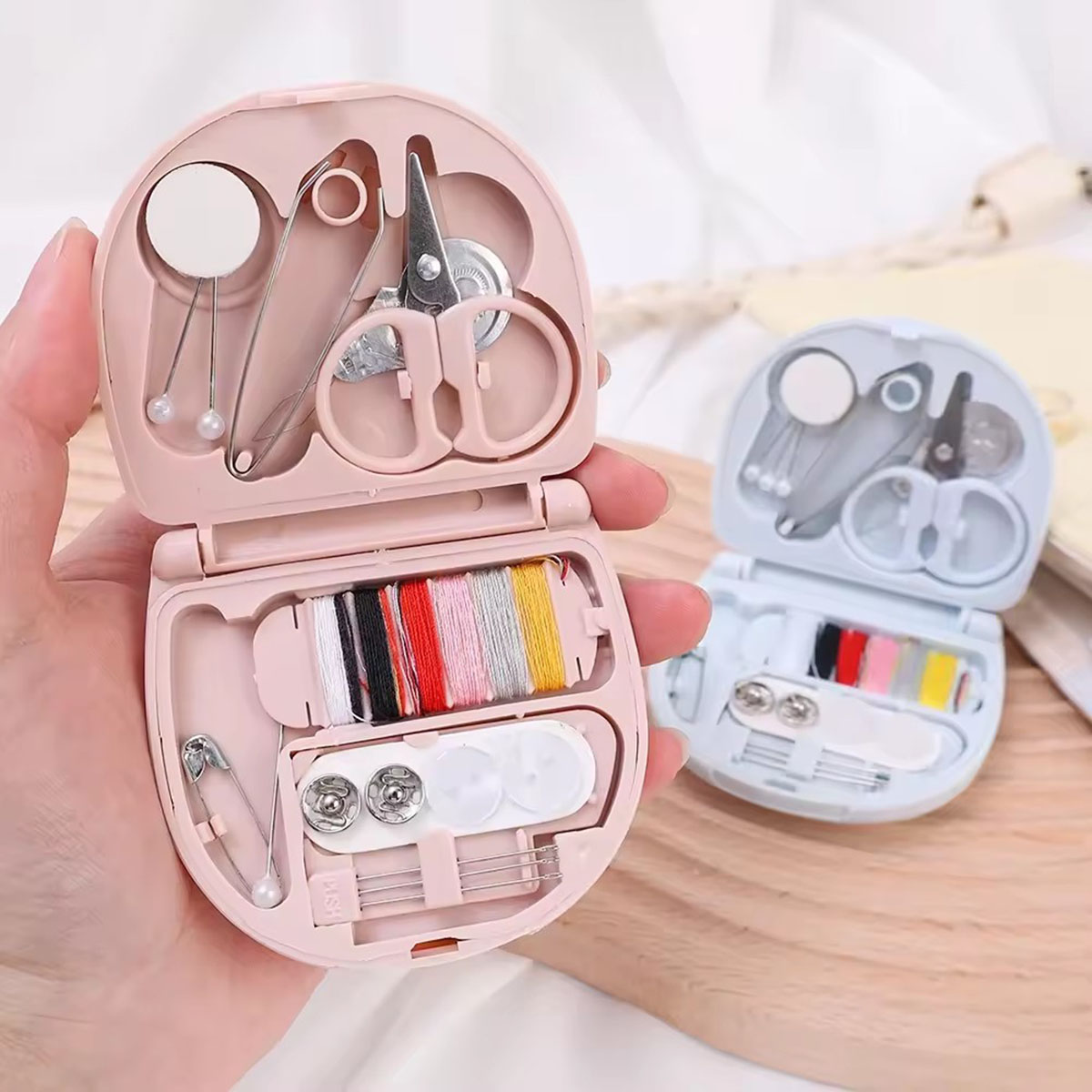 Mini Manual Sewing Machine Kit - Travel Accessories To Sew recension och pris