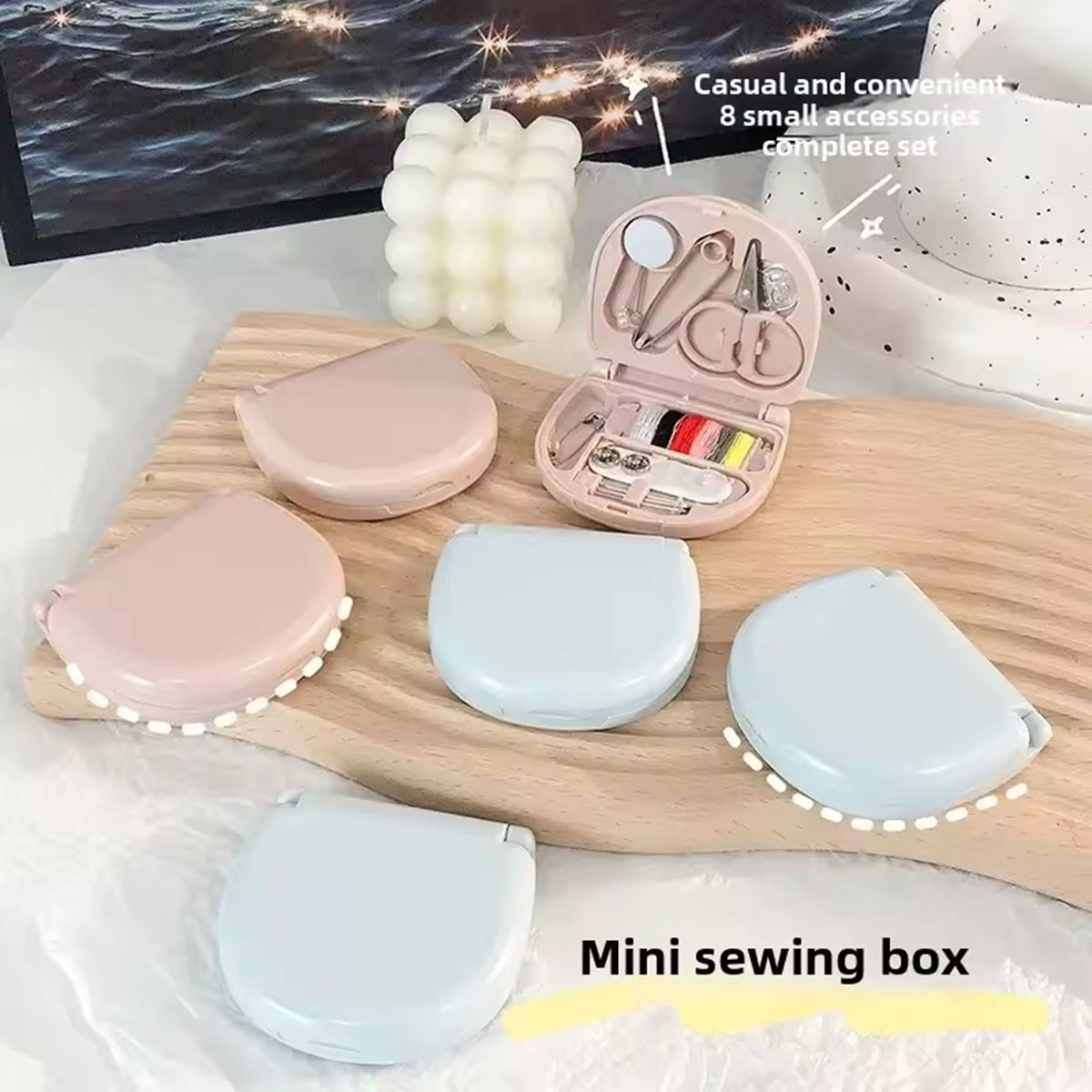 Mini Manual Sewing Machine Kit - Travel Accessories To Sew recension och pris