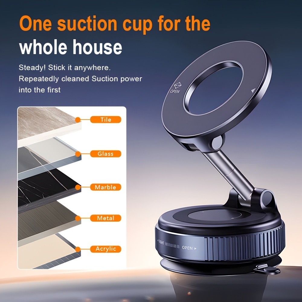 Suction Cup Magnetic Phone Hol - Travel Accessories Online recension och pris