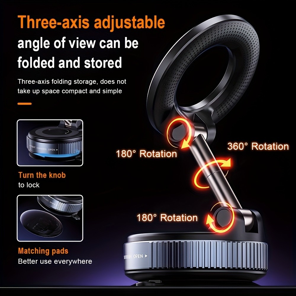 Suction Cup Magnetic Phone Hol - Travel Accessories Online recension och pris